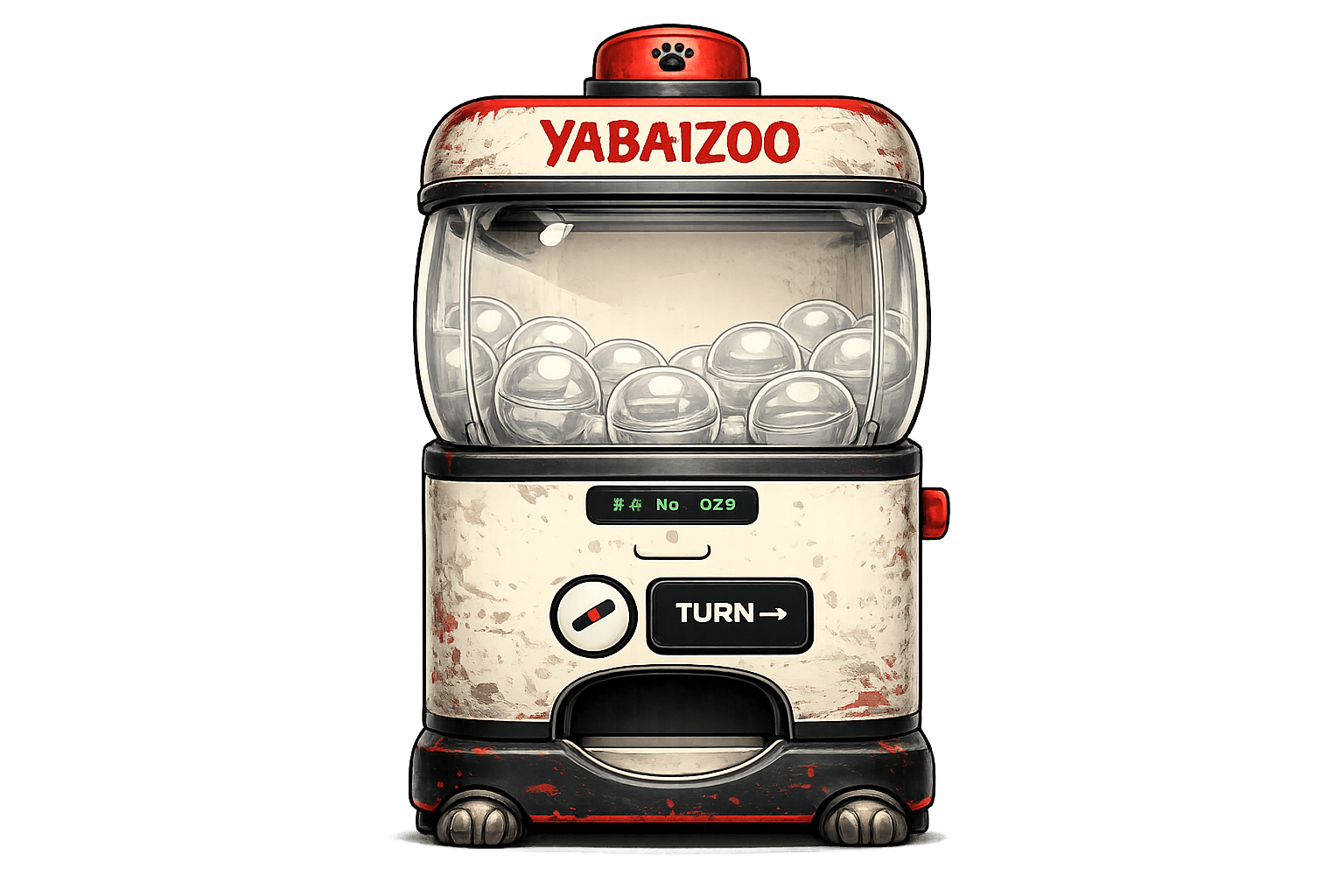 Yabaizoo specimen dispenser machine